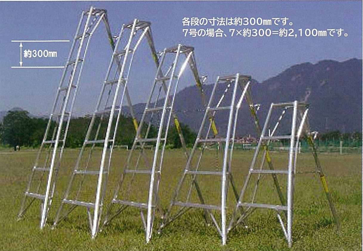 江崎 アルミ合金製三脚Ｋ型 定格荷重２０００ｋｇ K30-2000≪お取寄商品≫ 物流、運搬用